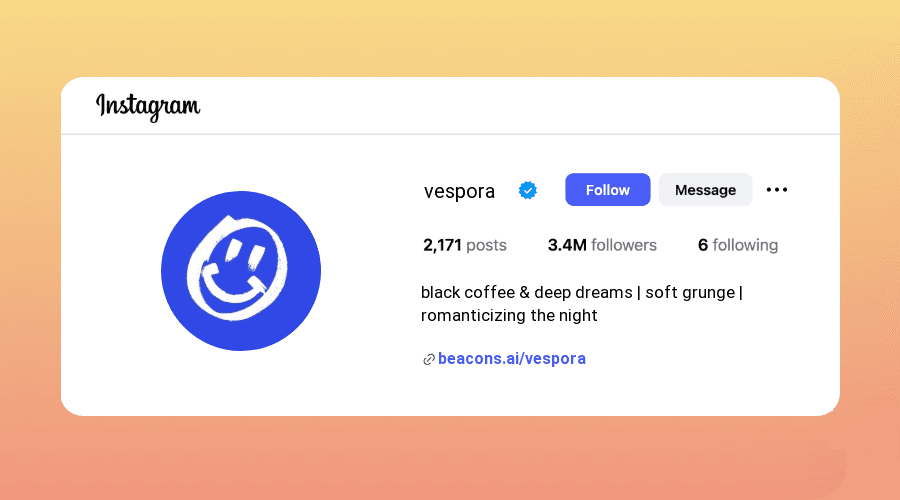 Aesthetic Dark Instagram Bios samples