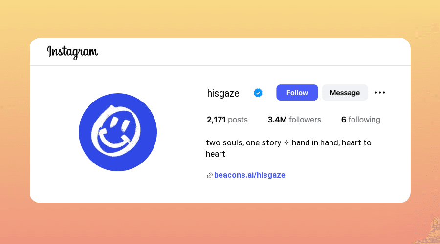 Aesthetic Instagram Bios for Couples design