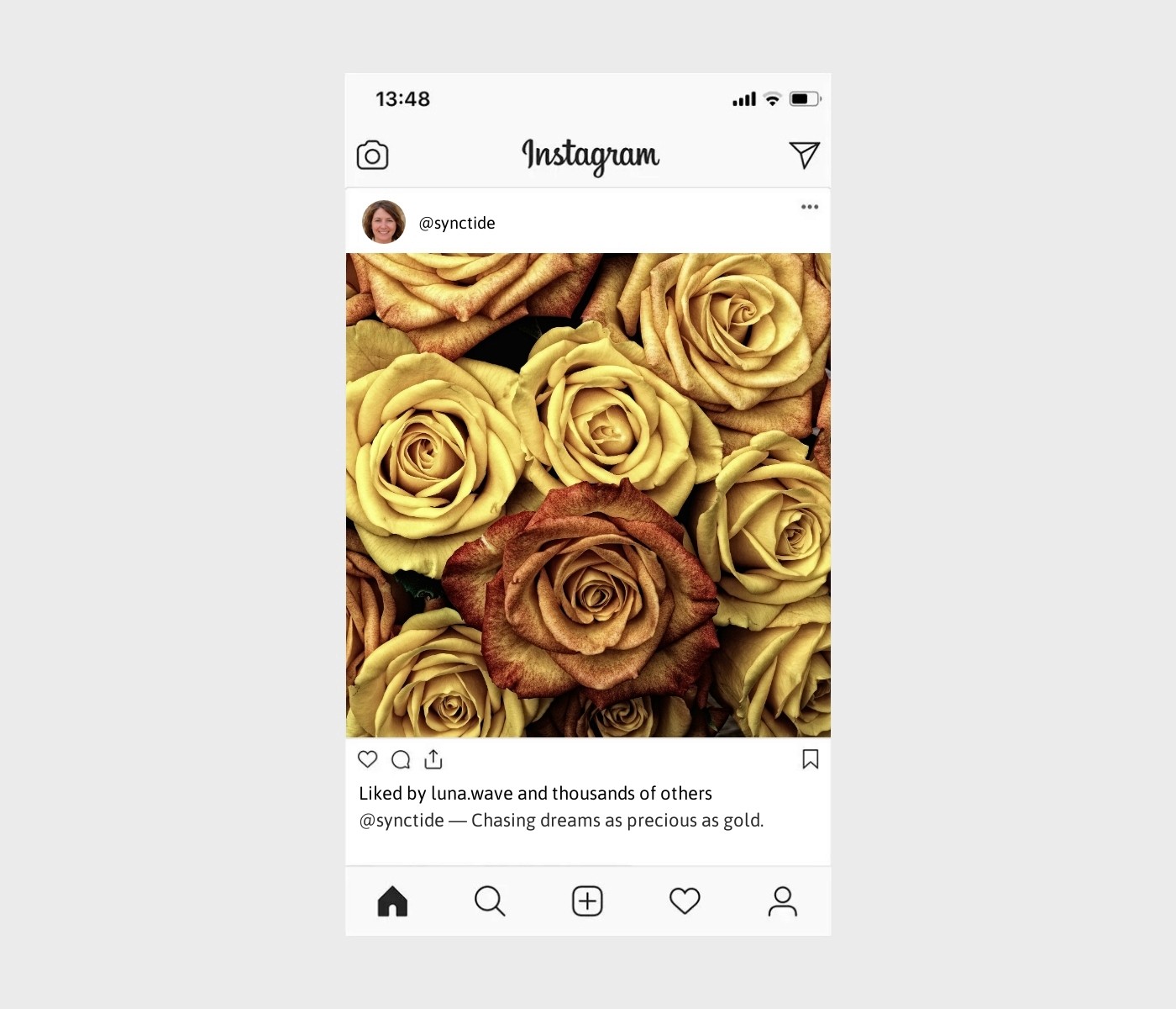 gold-captions-for-instagram