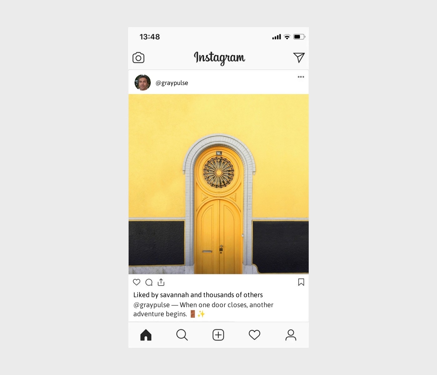 door-caption-for-instagram