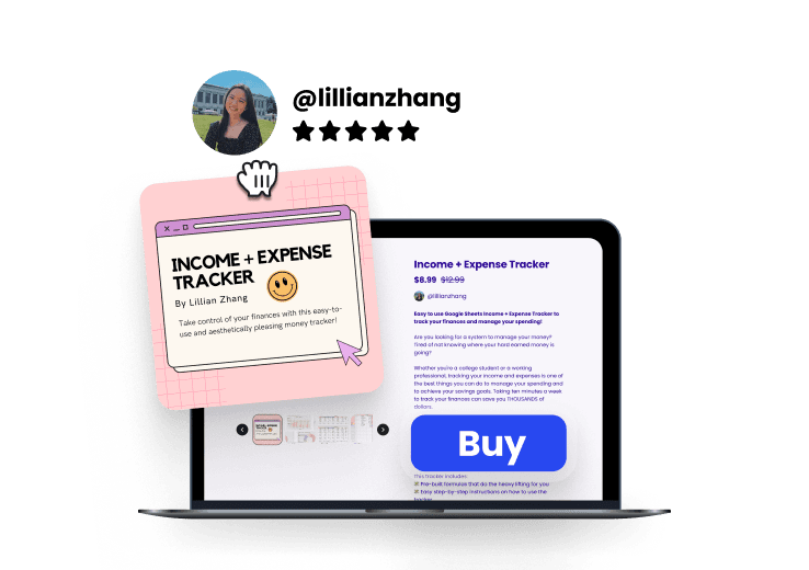 Vacation fund card showing $3,000 saved out of $5,000, with team members and due date