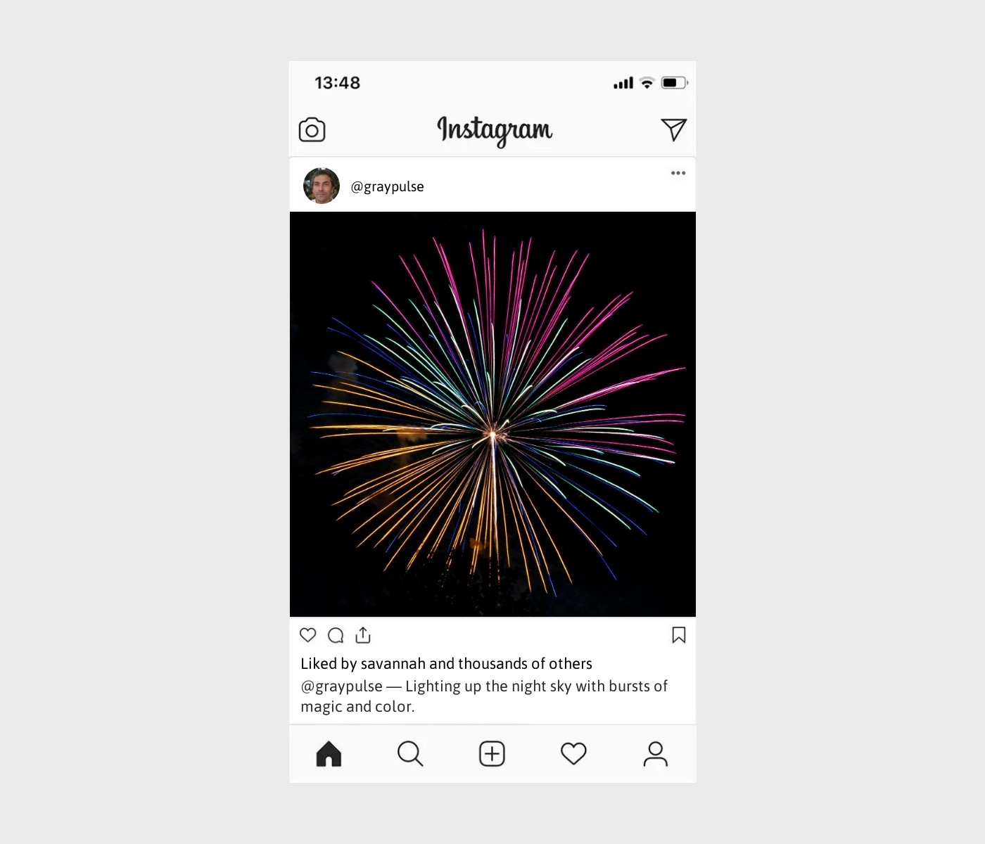 fireworks-captions-for-instagram
