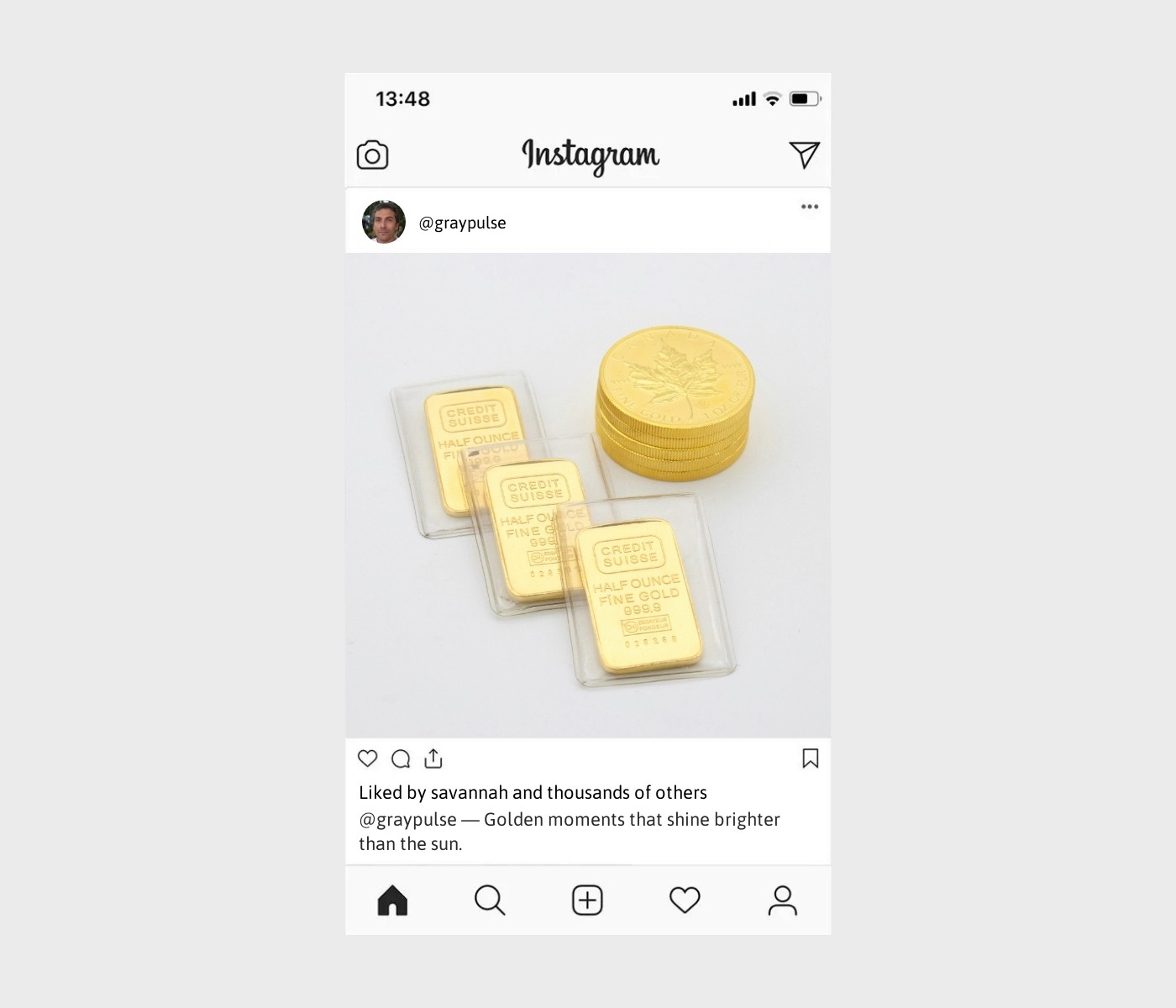 gold-captions-for-instagram